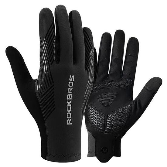 Guanti da ciclismo integrali primavera/estate/autunno - Nero