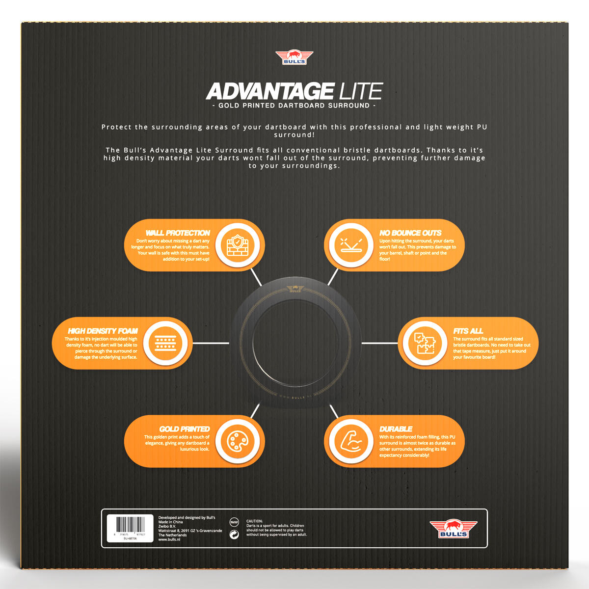 Bull's Advantage Lite Gold Surround 5/6