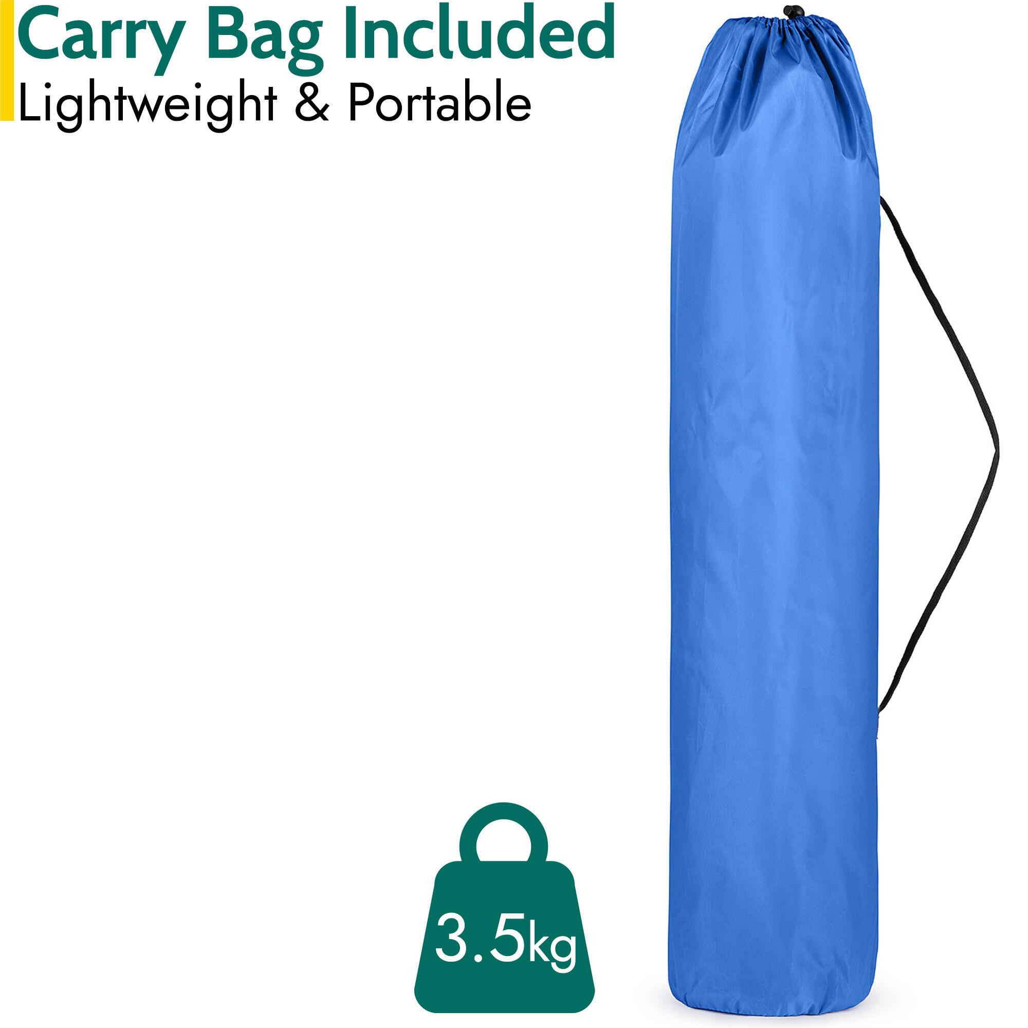 Folding Camping Chair Deluxe Padded High Back Portable Garden Fishing Trail 6/7
