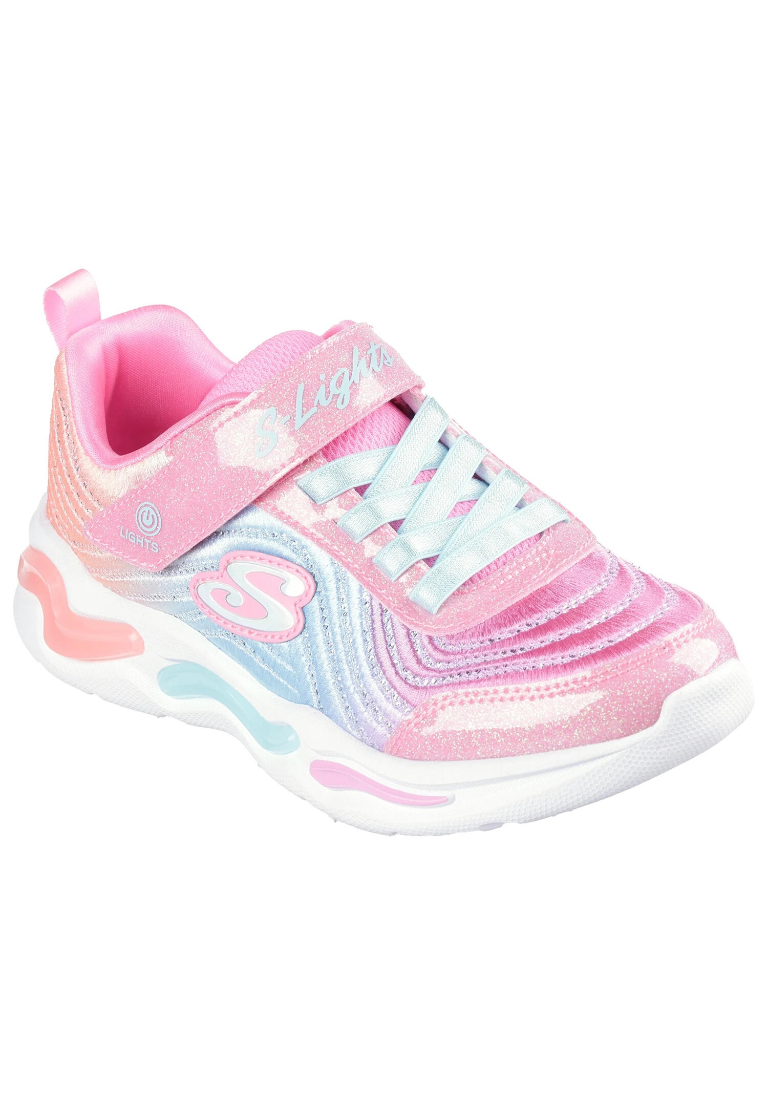 Skechers S Lights Wavy Beams OMBRE EXPRESS Sneakers  Schuhe  302327L PKMT 1/4