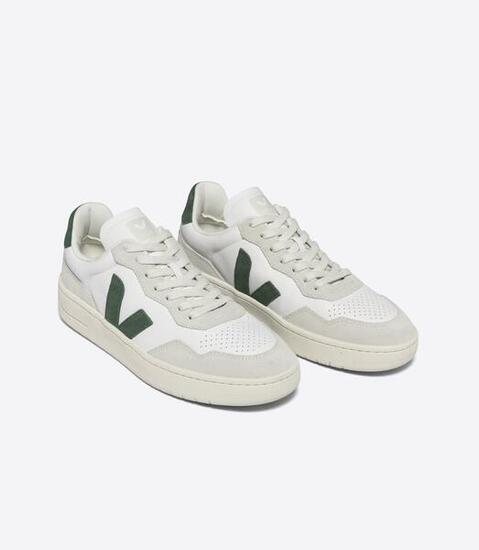 Scarpe Veja V-90 Bianco Pelle