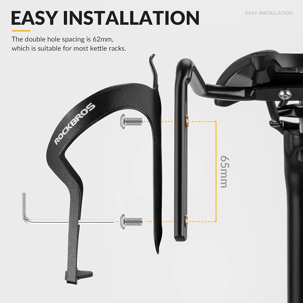 Multifunctionele Zadelpen Tas Stabilisator - Zwart 4/7