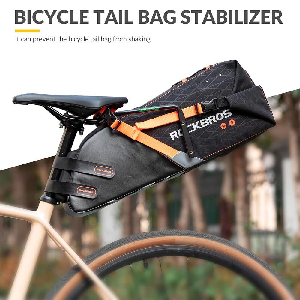 Multifunctionele Zadelpen Tas Stabilisator - Zwart 5/7