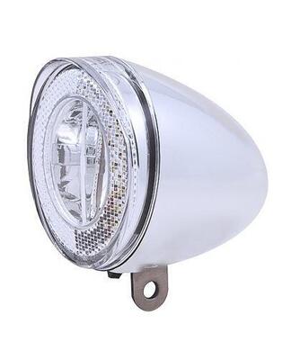 Koplamp swingo xb batterij 4 lux chroom