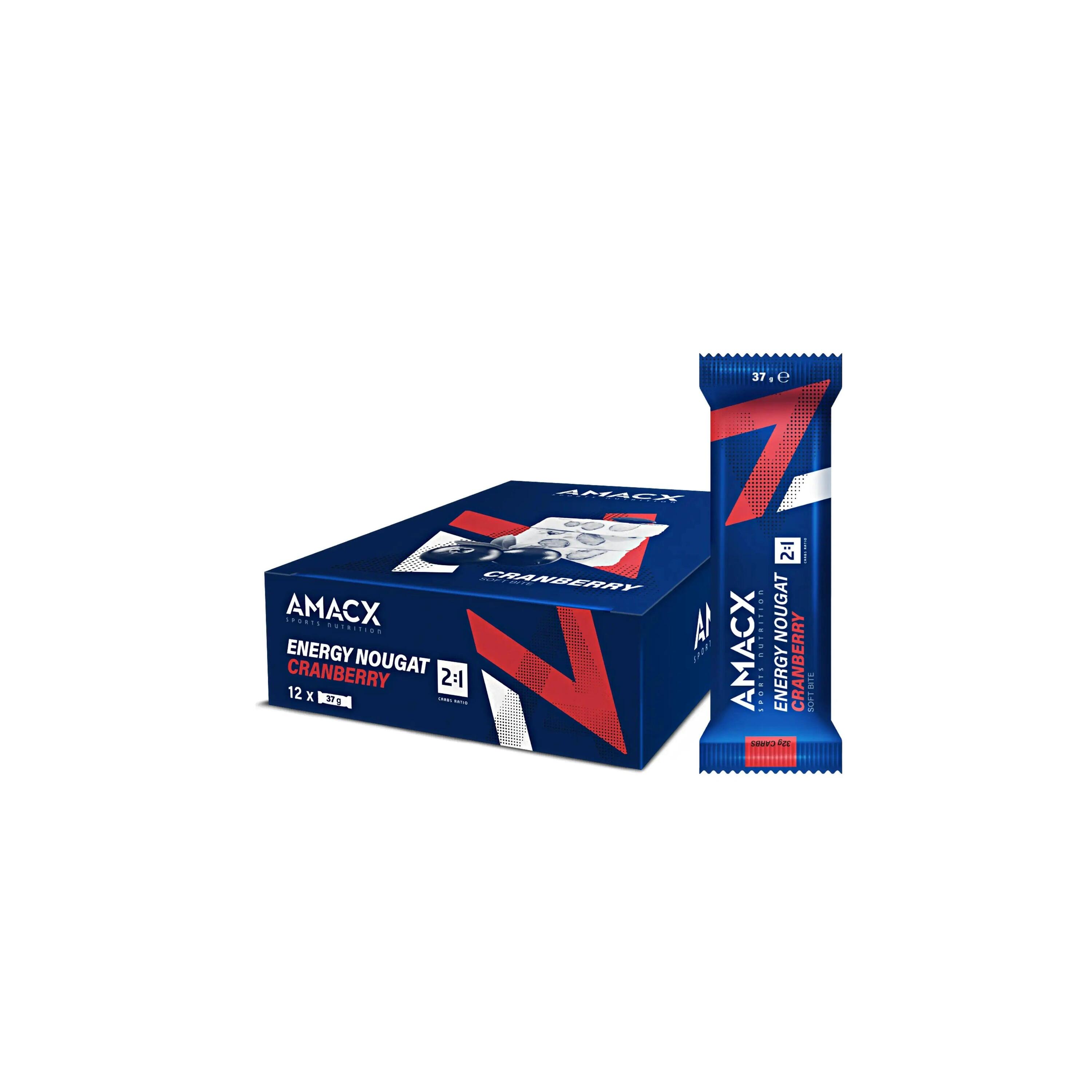 Energy Nougat Canneberge | 12 pack 3/5