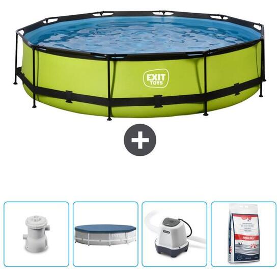 Piscine Ronde - 300x76 cm + Accessoires CB55