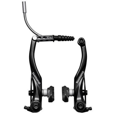 Shimano alivio t4000 v-brake rem in zwart
