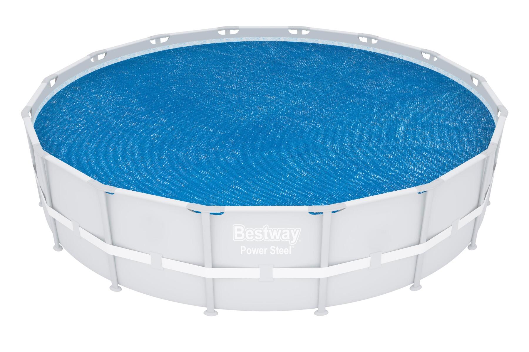 Bestway Isolerend Noppenfolie – Ø 488 cm Solar Afdekzeil Rond zwembad 1/6