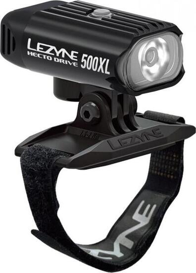 Lezyne Hecto Drive 500XL Helmlampe 500 Lumen USB wiederaufladbar 8 Leuchtmodi...