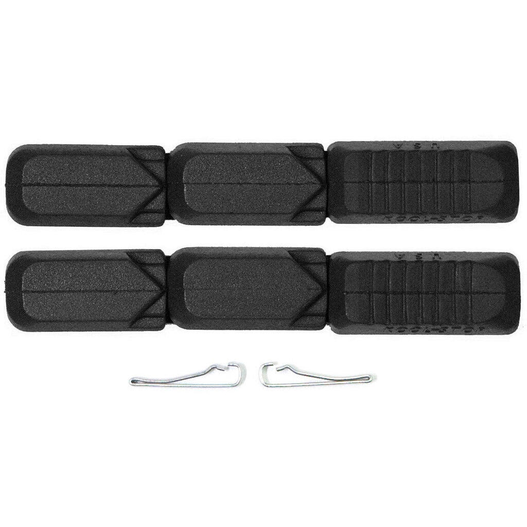 Koolstop Tectonic Brake Pads — Black, 2-Pack.
