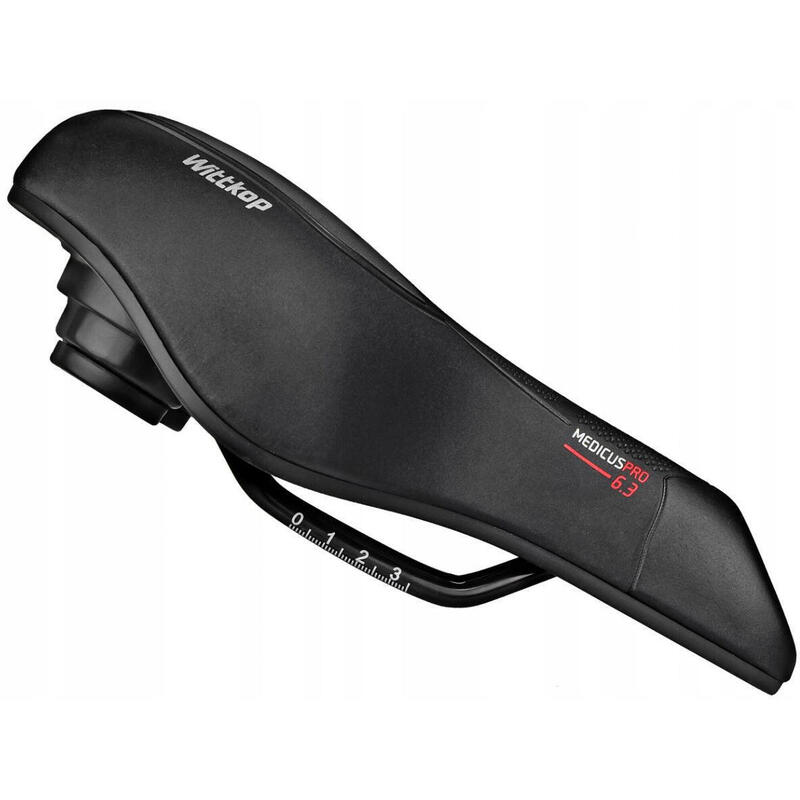D Sa bicicleta cu gel, Medicus Pro Evo City 6.3, negru, 24.5 x 21 cm