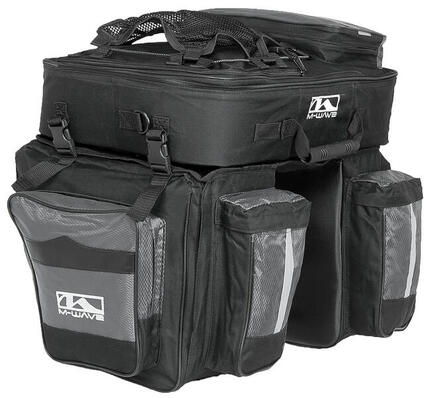 Fietstas Dubbel Amsterdam Triple - Dubbele Fietstas - 96 Liter