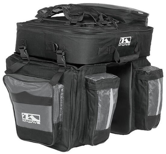 Fietstas Dubbel Amsterdam Triple - Dubbele Fietstas - 96 Liter