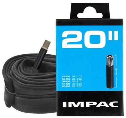 Impac Binnenband 20x1.75 met Schrader Ventiel - Schwalbe Kwaliteit 1/3