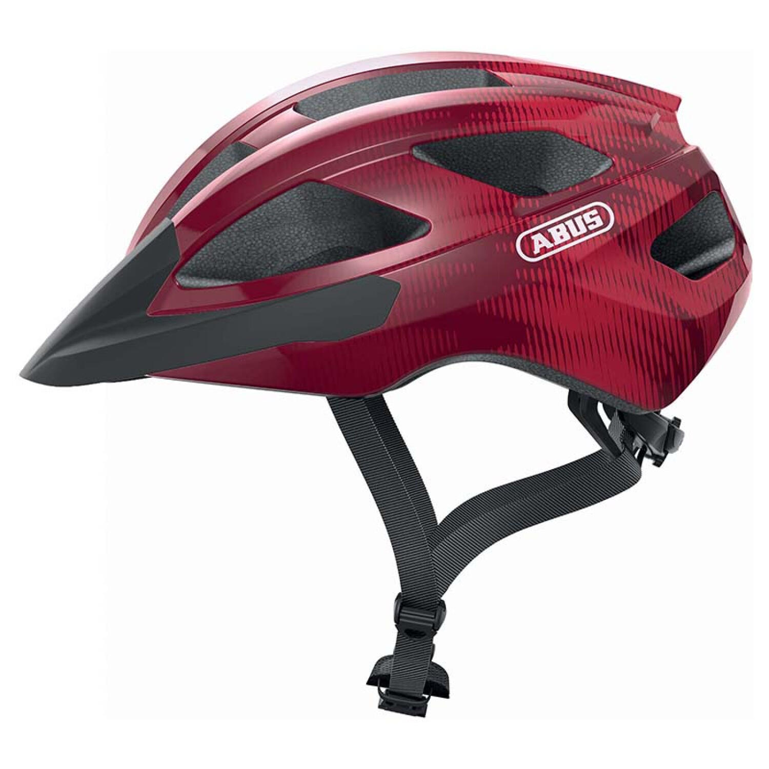 ABUS ABUS Racefietshelm "Macator", bordeaux rood