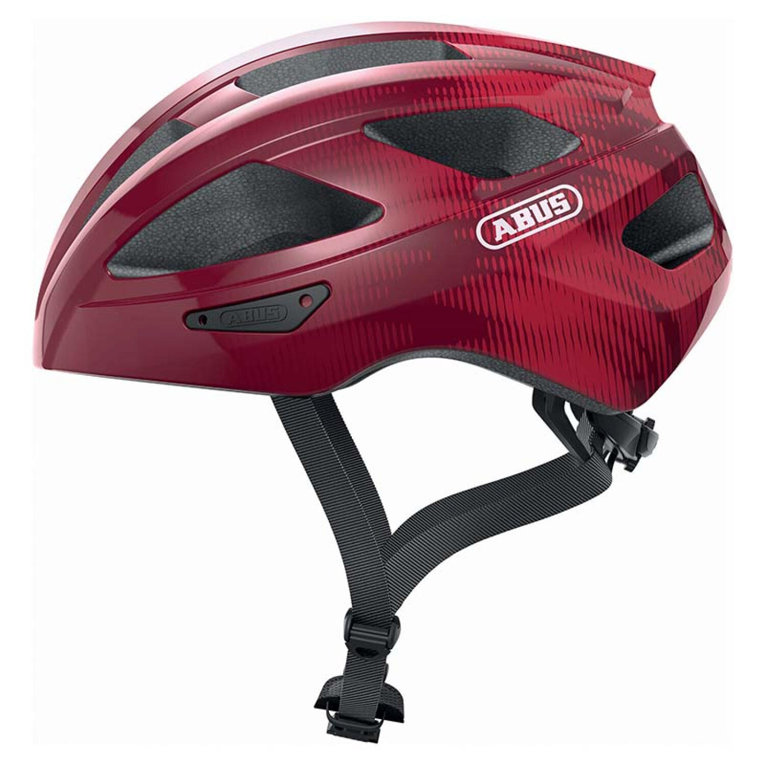 Racefietshelm "Macator", bordeaux rood 3/7