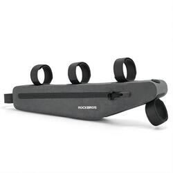 Sacoche de vélo étanche Rockbros AS-052 pour cadre - gris