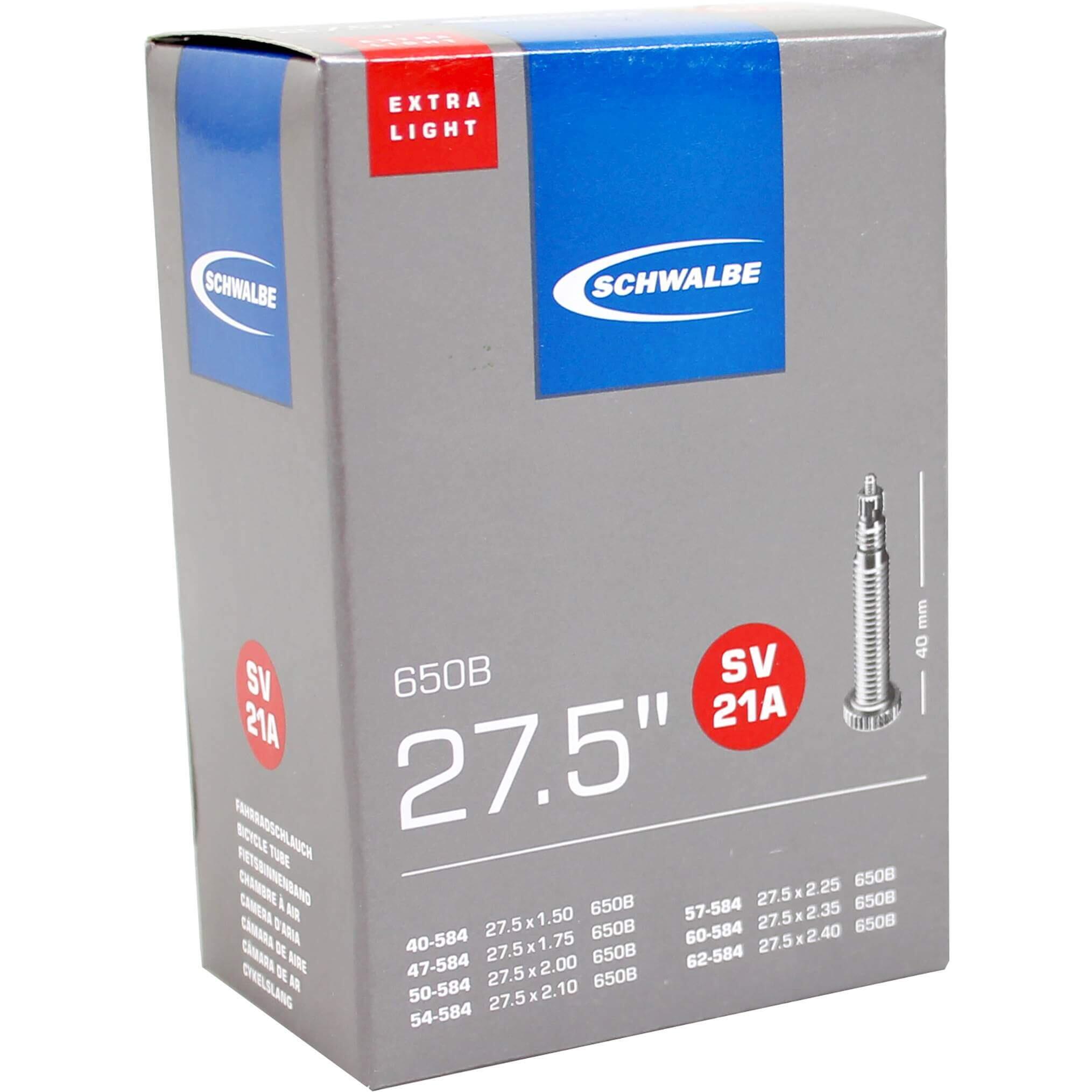 Dętka Sv21A Extra Light 27.5"  / 40/62-584 - Zawór 40Mm