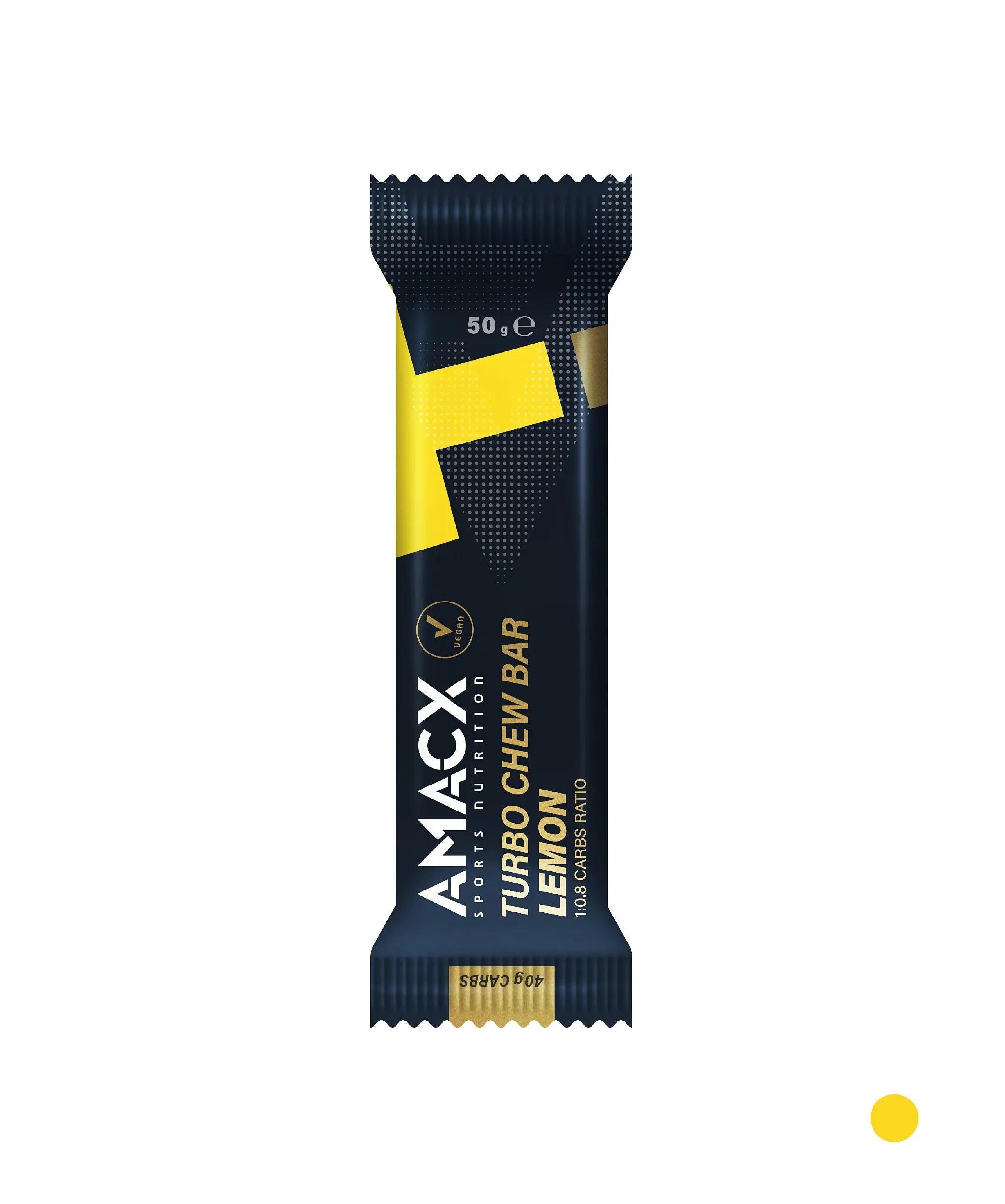 AMACX Turbo Chew Bar Limone | 12 pack