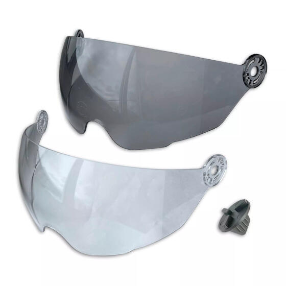 Speed-Pedelec-Helm mit Visier – Schwarz – Visor Pro Fahrradhelm 4/6