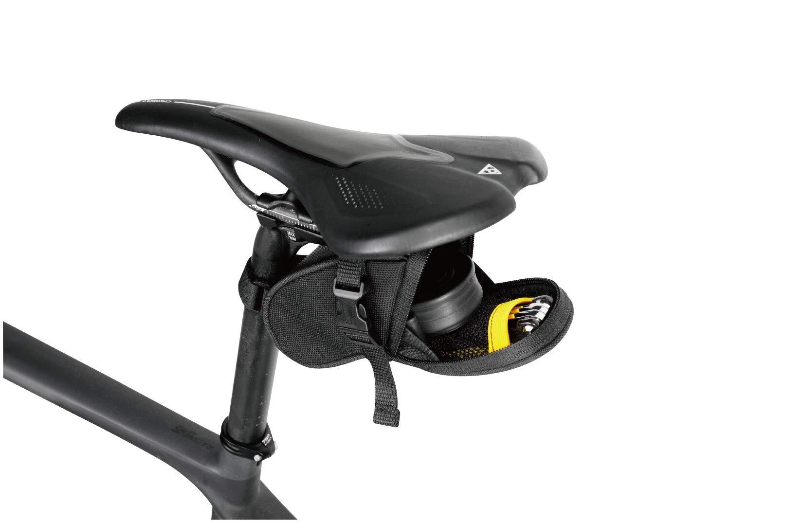 Borsello Sottosella Aero Topeak Tc2471B - Nero/Argento, Micro 4/7