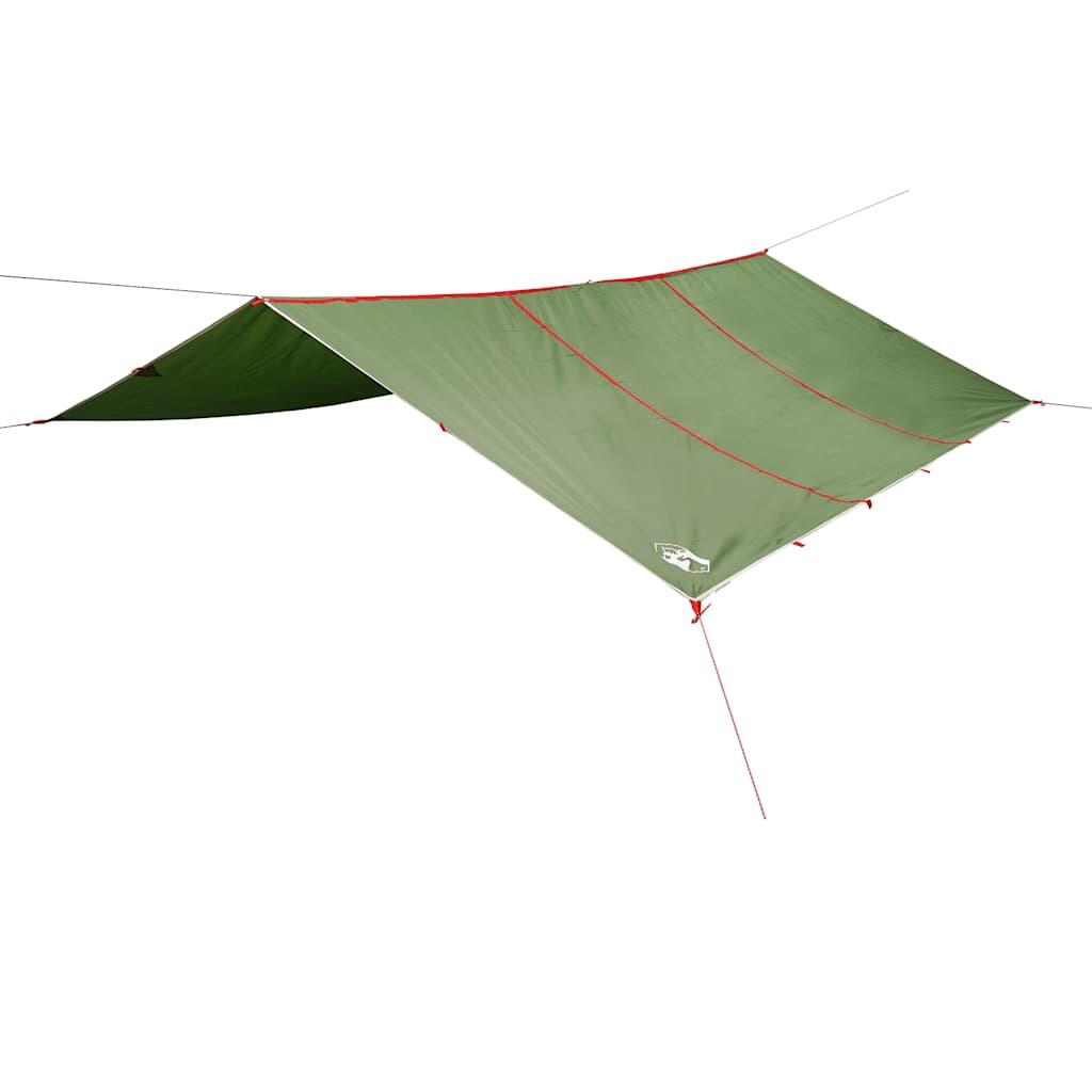 Vidaxl Waterdichte Kampeerluifel 420x440 cm Groen 2/7