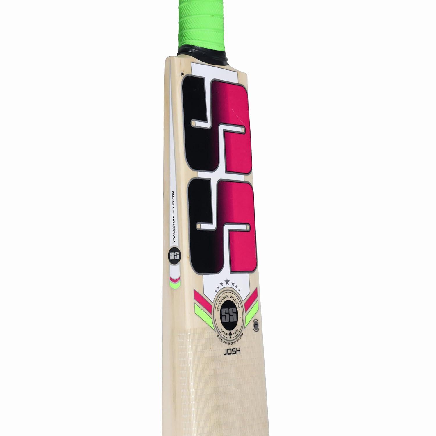 SS Josh Cricket bat | Kaschmir-Weide | Leicht & für Fortgeschrittene 3/5
