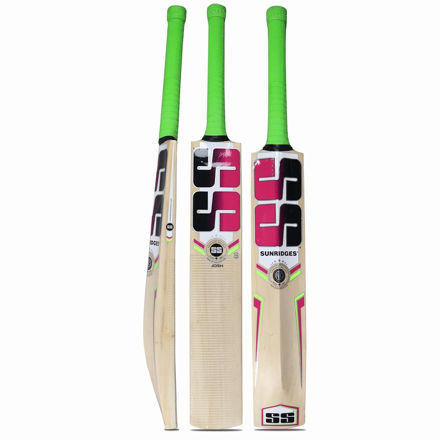 SS Josh Cricket bat | Kaschmir-Weide | Leicht & für Fortgeschrittene 2/5
