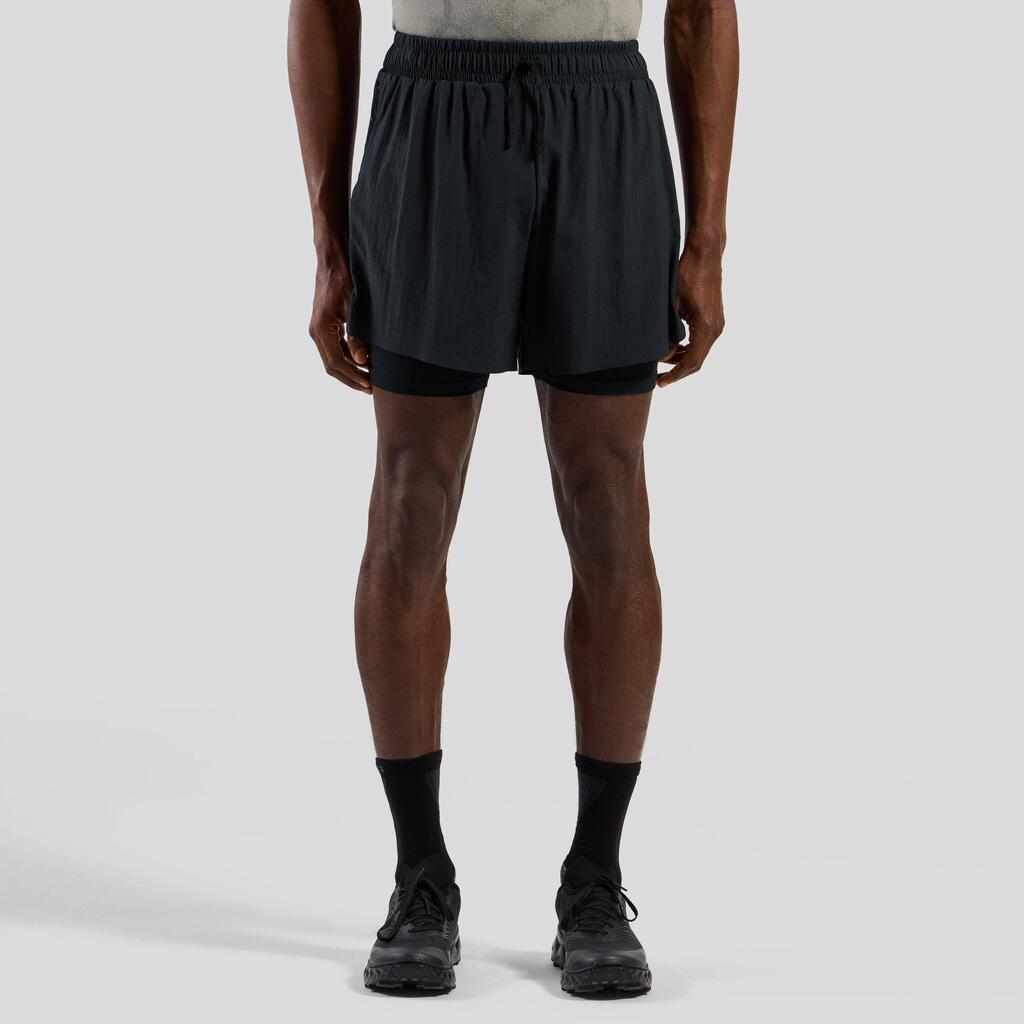 Odlo Zeroweight 5'' 2-in-1 Short Black