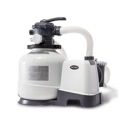 Intex Krystal Clear Pompe de Filtration à Sable 8.000 l/h