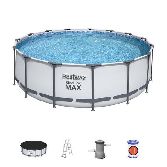 Bestway Steel Pro Max Schwimmbecken 457x122 cm (Set)