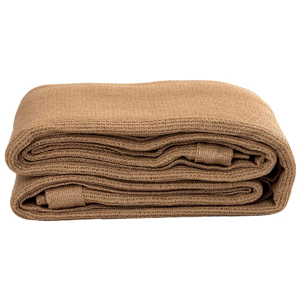 Tapis de tente confortable Vidaxl 250x300 cm taupe 3/4
