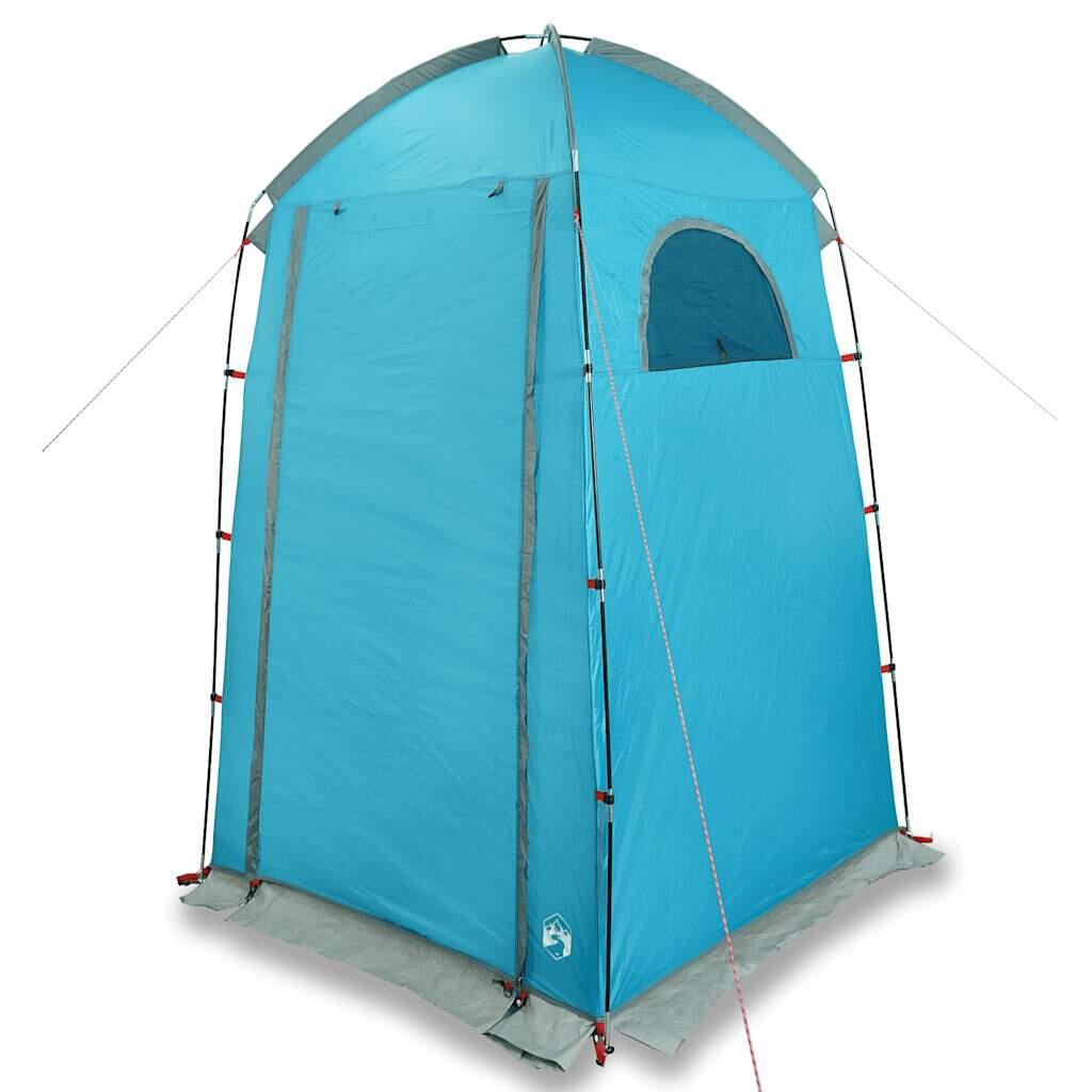 Tente de Douche Étanche VidaXL en Bleu pour Camping 2/4