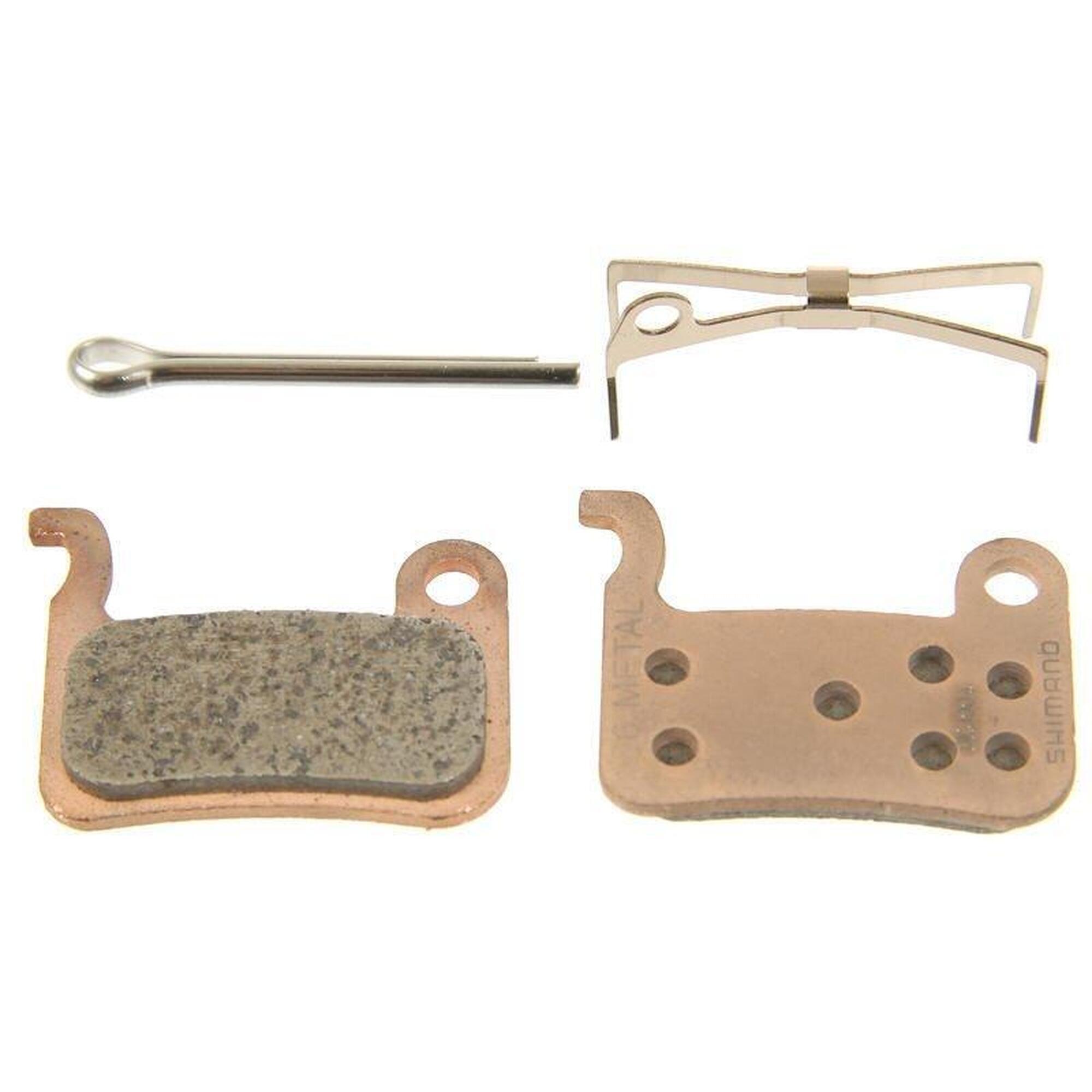 Set de Plaquettes de Frein à Disque Shimano M06 Métal pour XTR, Deore, XT, SLX