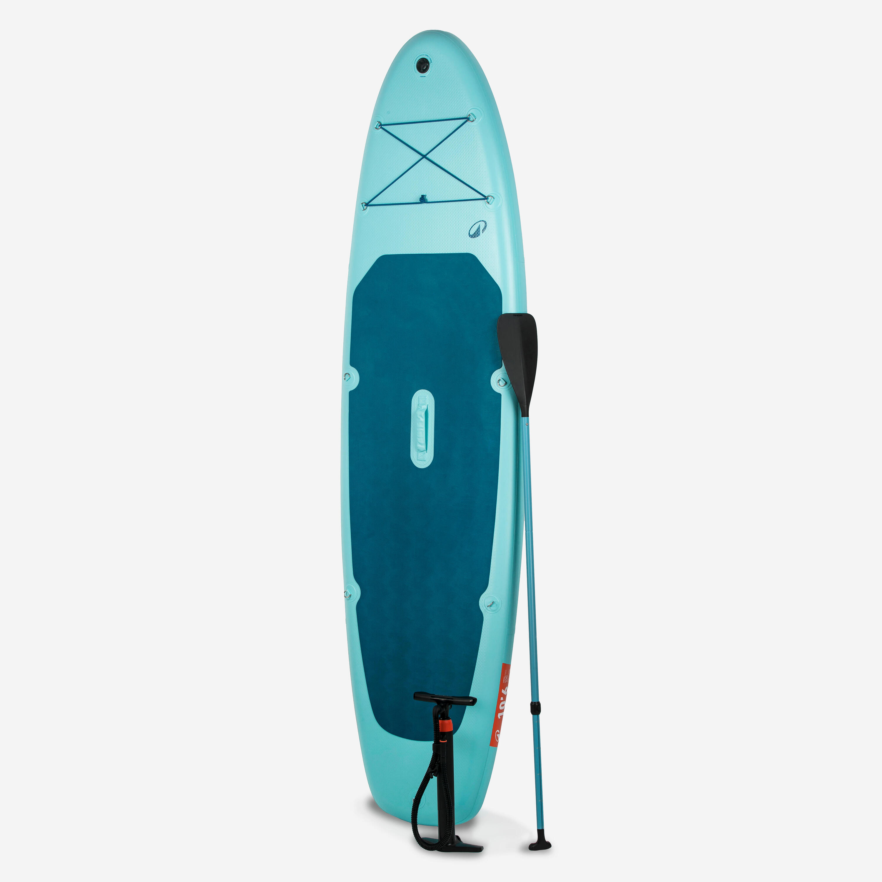 Seconde vie Pack stand up paddle gonflable 10'6, 100 bleu 3/5