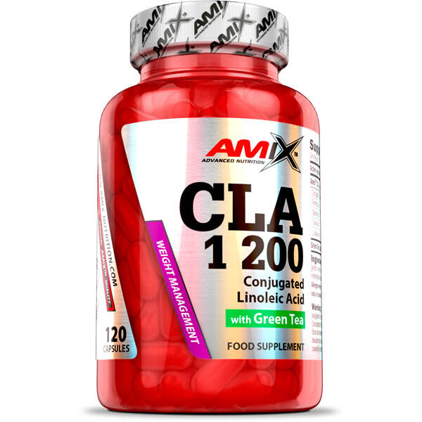 Cla 1200 - 120 capsules de Amix Nutrition Exclusivo online      29,90€  Preço por quantidade 249,17€kg AMIX Cla 1200 - 120 capsules de Amix NutritionVendido e expedido por: FitnessZone  