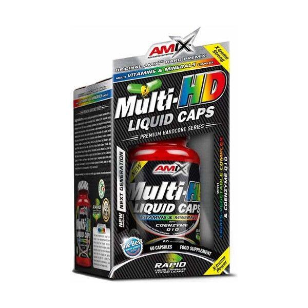Multi-hd - 60 liquid caps de Amix Nutrition Exclusivo Online      28,50€  Preço por quantidade 142,50€kg AMIX Multi-hd - 60 liquid caps de Amix NutritionVendido e expedido por: FitnessZone  