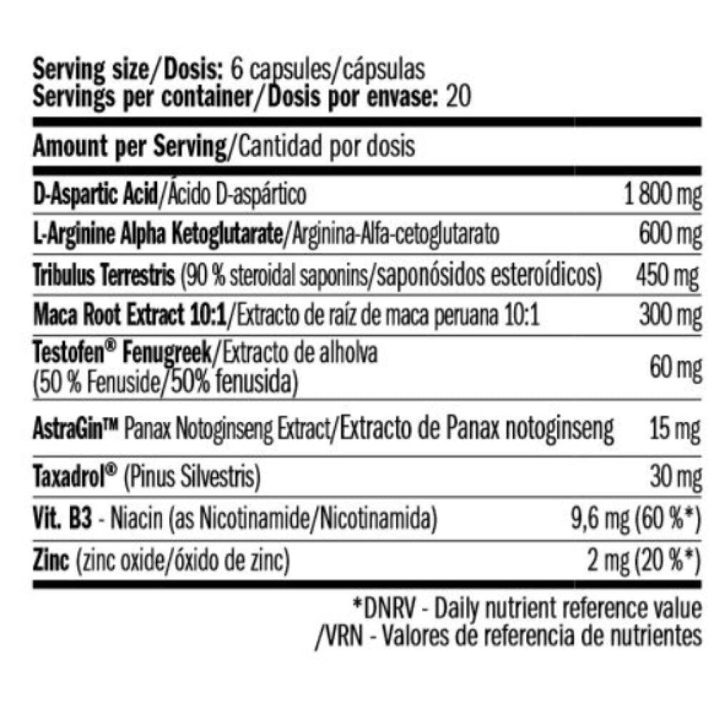 TestoXT Booster - 120 kapszula Amix Nutrition 2/4