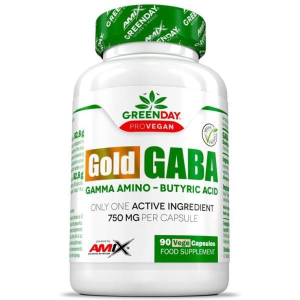 Gold GABA - 90 Capsules Amix GreenDay