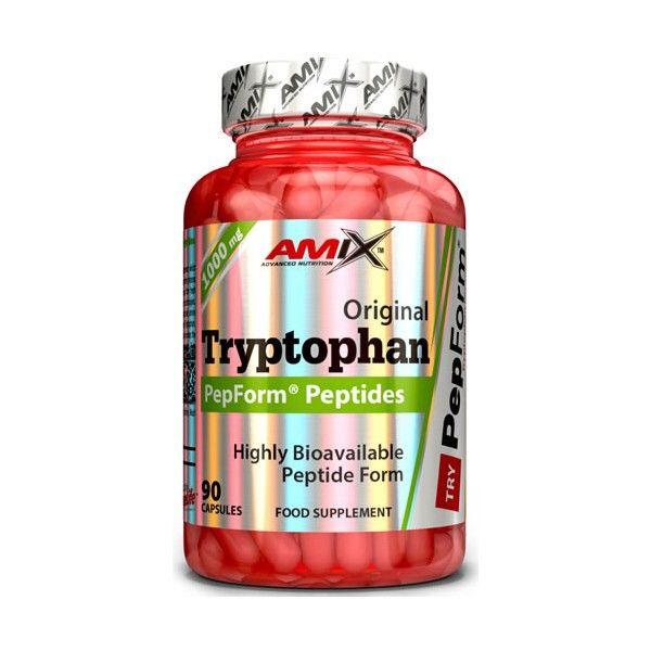 Pepform tryptophan peptides - 90 capsules de Amix Nutrition Exclusivo Online      28,90€  Preço por quantidade 144,50€kg AMIX Pepform tryptophan peptides - 90 capsules de Amix NutritionVendido e expedido por: FitnessZone  