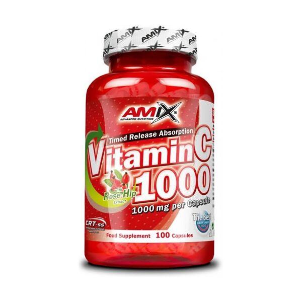 Vitamin C 1000 - 100 cápsulas de Amix Nutrition Exclusivo Online      18,40€  Preço por quantidade 184,00€kg AMIX Vitamin C 1000 - 100 cápsulas de Amix NutritionVendido e expedido por: FitnessZone    