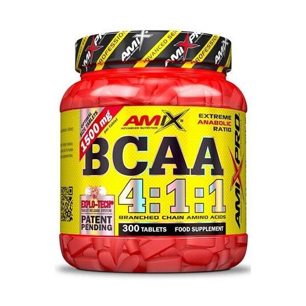 BCAA 4:1:1 300 Tabs - AmiXpro® series de AmiXpro® series Exclusivo Online      45,70€  Preço por quantidade 152,34€kg AMIX BCAA 4:1:1 300 Tabs - AmiXpro® series de AmiXpro® seriesVendido e expedido por: FitnessZone    