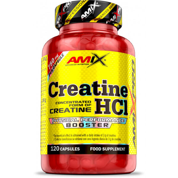 Creatina HCI - 120 cápsulas de AmiXpro® series Exclusivo Online      28,10€  Preço por quantidade 234,17€kg AMIX Creatina HCI - 120 cápsulas de AmiXpro® seriesVendido e expedido por: FitnessZone  