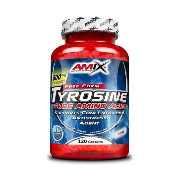 Tyrosine 500mg - 120 capsules de Amix Nutrition Exclusivo Online      27,70€  Preço por quantidade 230,84€kg AMIX Tyrosine 500mg - 120 capsules de Amix NutritionVendido e expedido por: FitnessZone    
