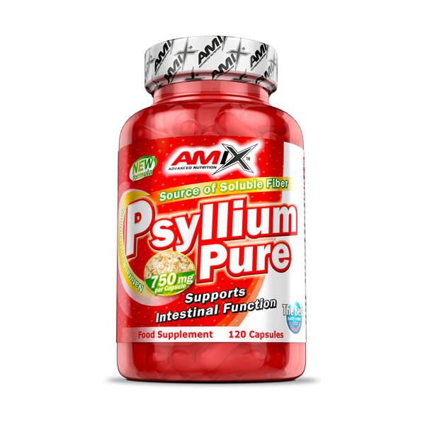 Amix - Psyllium Pure - 120 Capsules De Amix Nutrition - Vitamines - Decathlon