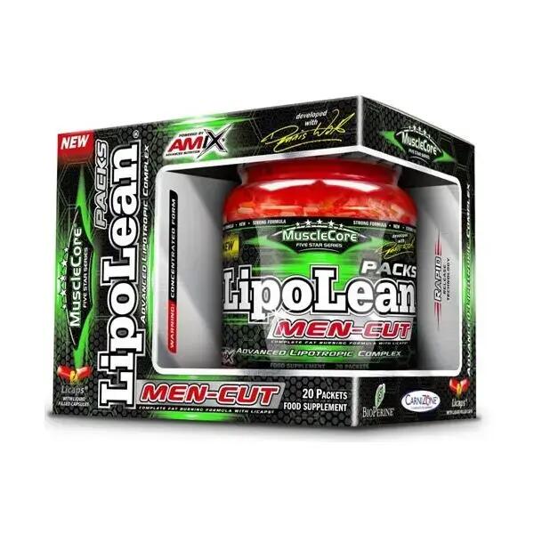 LipoLean Men-Cut - 20 Packets Amix Muscle Core