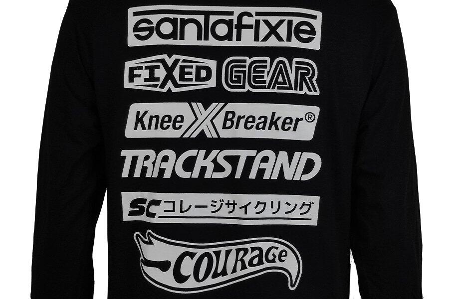 Camiseta Manga Larga Santafixie x Courage Limited Edition Negro 7/7