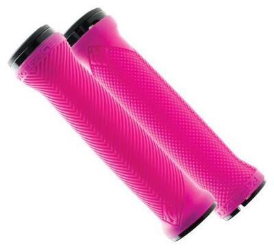 Lovehandle double lock-on pink race face grips