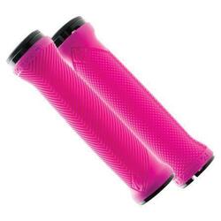 Paire de Grips Race Face LoveHandle Double Lock-On Rose
