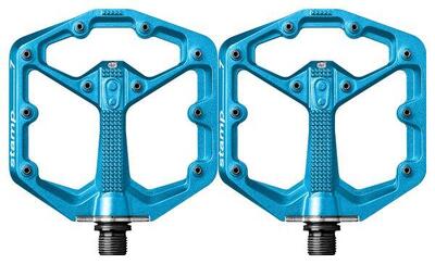 Pair of crankbrothers stamp 7 pedals blue